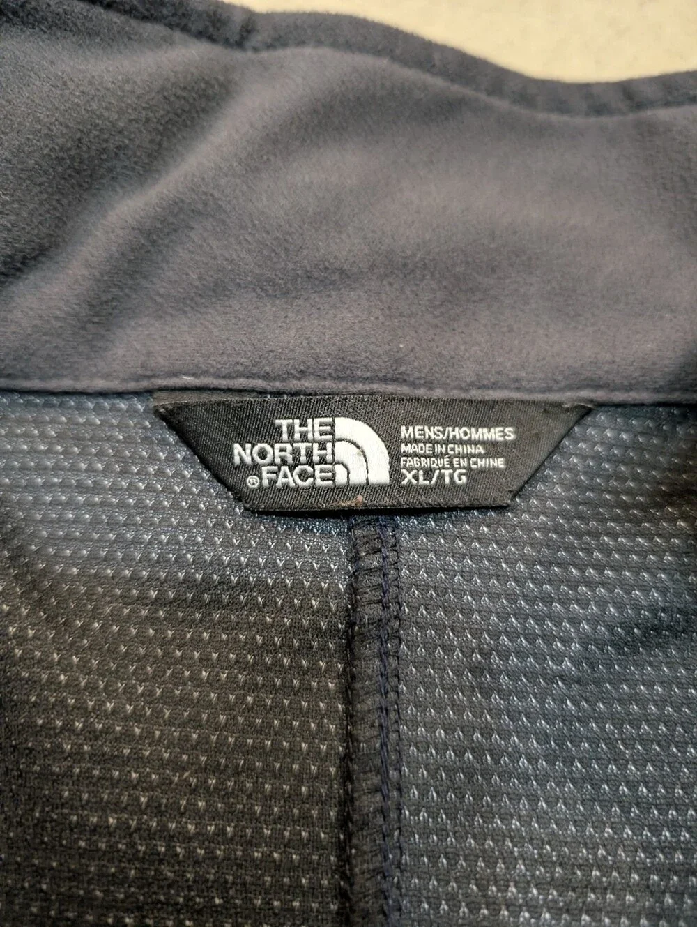 The North Face Windstopper Jacket Mens XL Blue Full Zip